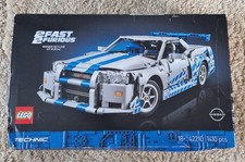 LEGO Technic 2 Fast 2Furious Nissan SkylineGT-R(R34)Car(42210).box slight damage