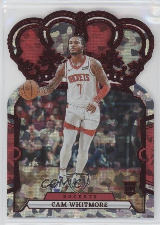 2023-24 Panini Crown Royale Crystal Cam Whitmore #53 Rookie RC ng3
