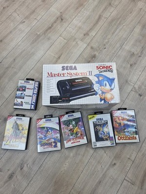 Sega Master System II 2 - Konsole - Ink. 6 Spiele - OVP - Retro