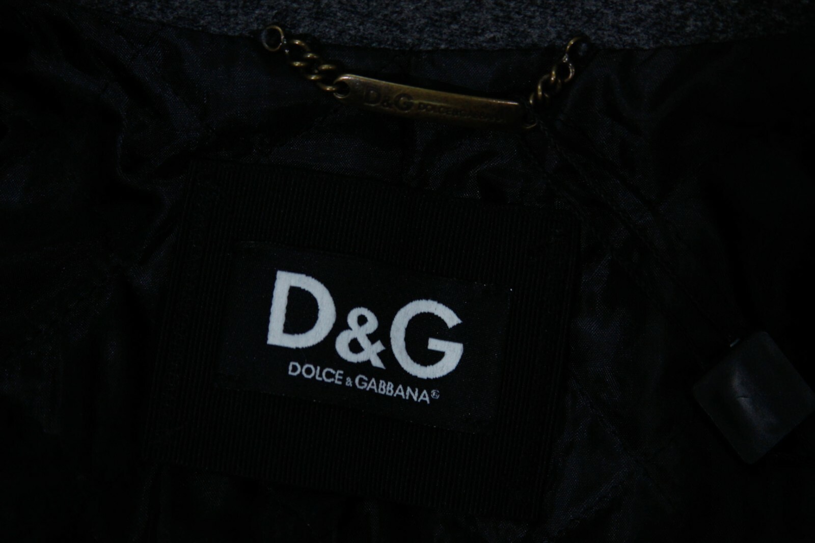 Authentic D&G Dolce&Gabbana  Men's lamb wool coat. US 46 Made in italy image 9