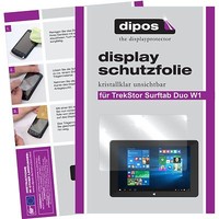 2X Schutzfolie FüR Trekstor Surftab Duo W1 Folie Klar Display Dipos