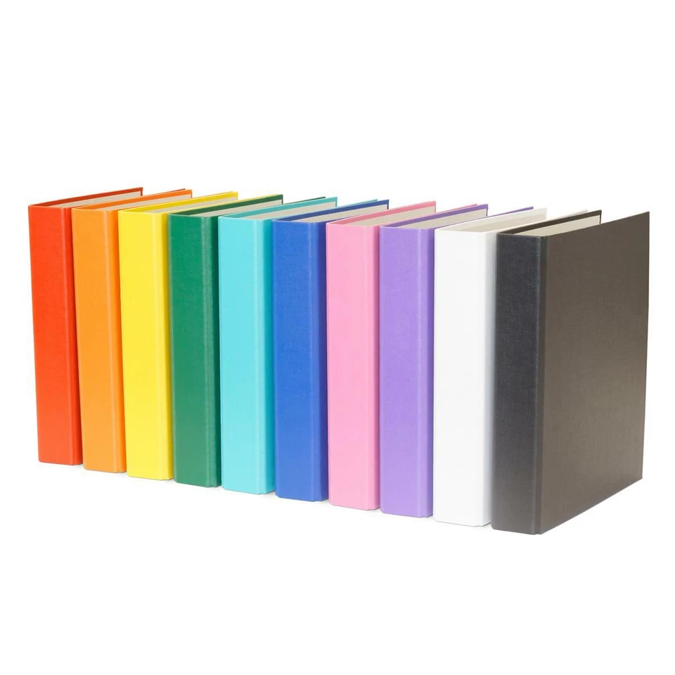 LIVEPAC OFFICE 10x Ringbuch / DIN A5 / 4-Ring Ordner / 10 verschiedene Farben