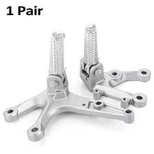 Front Footrest Foot Pedal Foot Peg Bracket Mount Set For YAMAHA YZF R25 MT-03