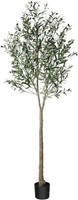KüNstlicher Olivenbaum 210Cm GroßE Pflanze Indoor Outdoor Deko