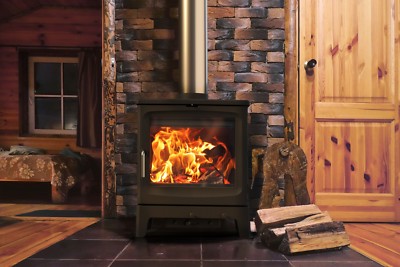 Saltfire Peanut Wood Burning Stoves DEFRA Eco Design Ecodesign Ready 5kW  and 8kW | eBay