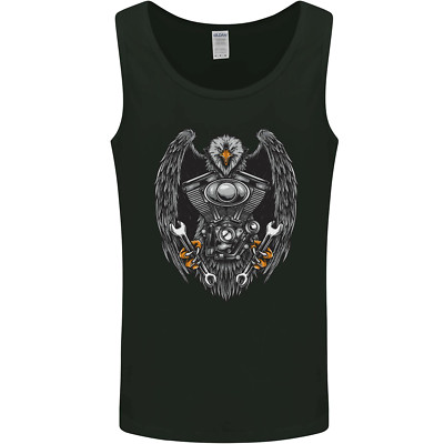 Eagle Engine Motorräder Motorradfahrer Herren Weste Tank Top