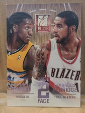 2013-14 Kenneth Faried LaMarcus Aldridge Panini Elite Face 2 Face Insert 