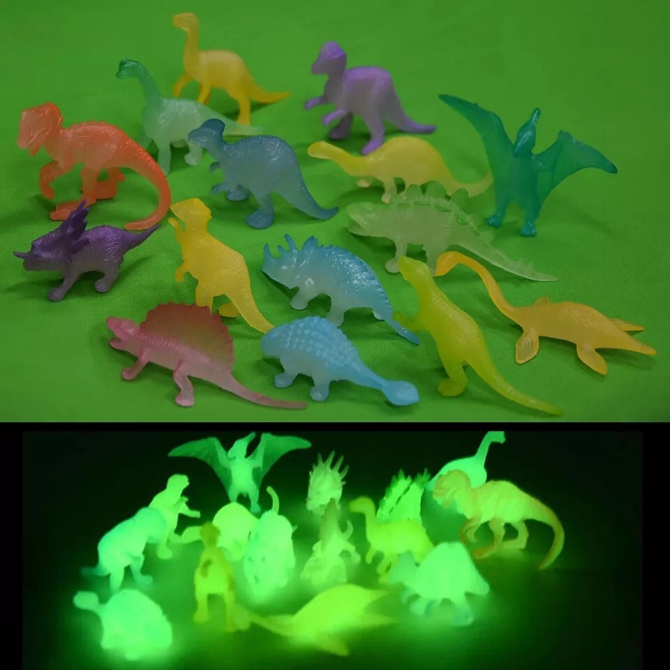 Autocollants « brillent dans l'obscurité »-Dinosaures - Boutique