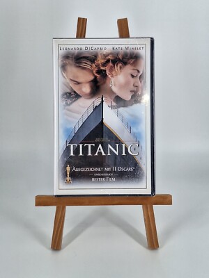 VHS - Titanic - 1998 Neu & versiegelt - Leonardo Di Caprio Kate Winslet Sammler