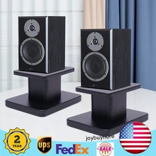 2Pcs Studio Monitor Stands Tabletop Speaker Desktop Computer Holders Bookshelf