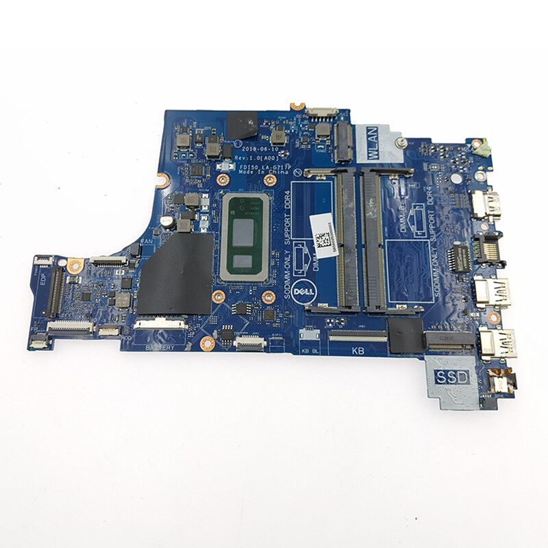 FOR DELL Vostro 3490 Motherboard 06FMPV 6FMPV FDI50 LA-G717P i5