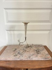 Ancien Bougeoir Vase Epergne