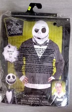 Nightmare Before Christmas Jack Skellington Hoodie Costume Size S/M