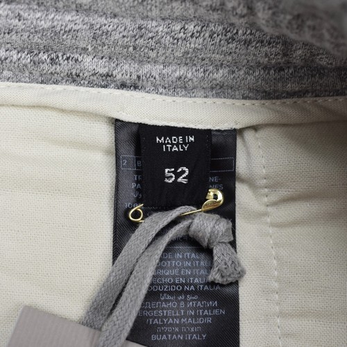 NWT $1320 TOM FORD Gray Heavyweight Cotton Fleece Sweatpants Men's 52 AUTHENTIC - Picture 9 of 10