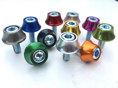 M6 Beauty Washers for 6mm Socket Head Cap Screws Anodized Aluminum (10pcs)