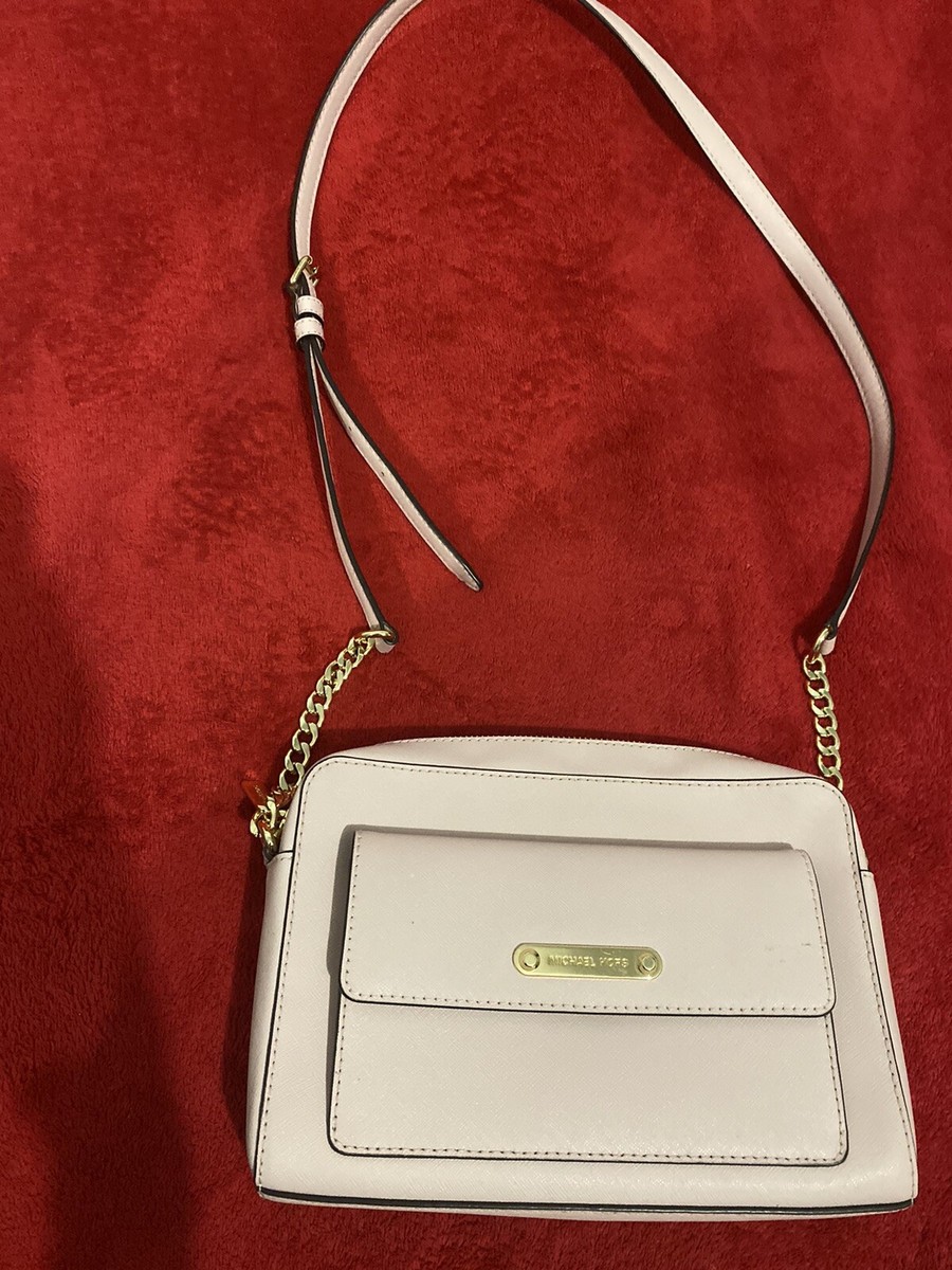 Micheael kors baby pink bag! Brand new , used once ! Rose Light Baby Pink Michael Kors Selma Saffiano Satchel  main image 2