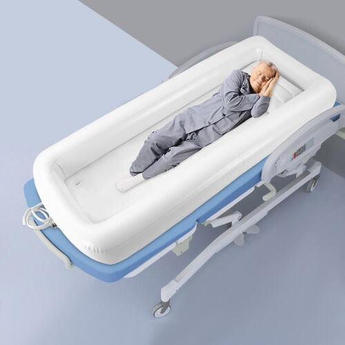 Medical Inflatable Bathtub / Electric Air Pump PVC Bathtub, Bedside Shower Bath