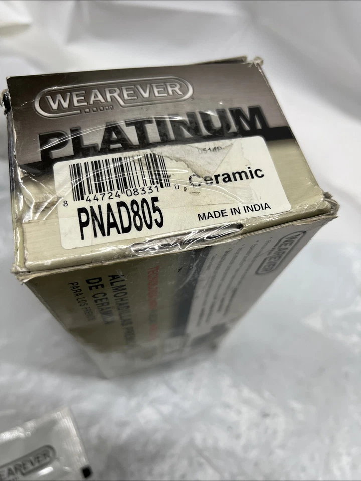 Juego de pastillas de freno de cerámica Premium Platinum PNAD805 para Lincoln Ford Jaguar tipo S Foto 2 de 4