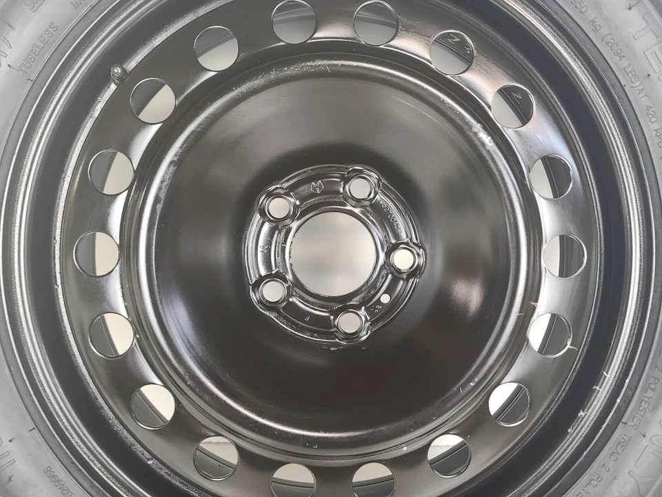 SPARE TIRE 17 英寸 适合 2016 2017 2018 2019 2020 2021 2022 2023 菲亚特 500X,500 X — 第 2/4 张图片