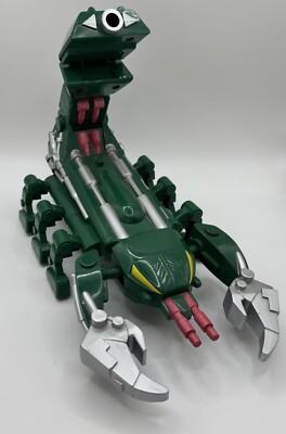 VTG Marvel Spider-Man Animated Scorpion Spider Slayer Vehicle Green Toy Biz 1994