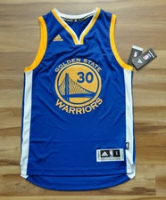 Stephen Curry Golden State Warriors Adidas Jersey Swingman Sewn  Men Small S NWT