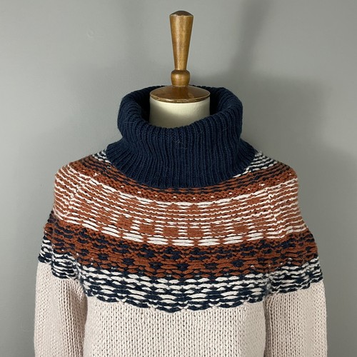 Madewell Brookdale Fair Isle Turtleneck 