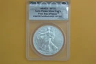 2008-W 1oz $1 (Burnished) Silver American Eagle Coin ANACS SP70 FIRST DAY ISSUE
