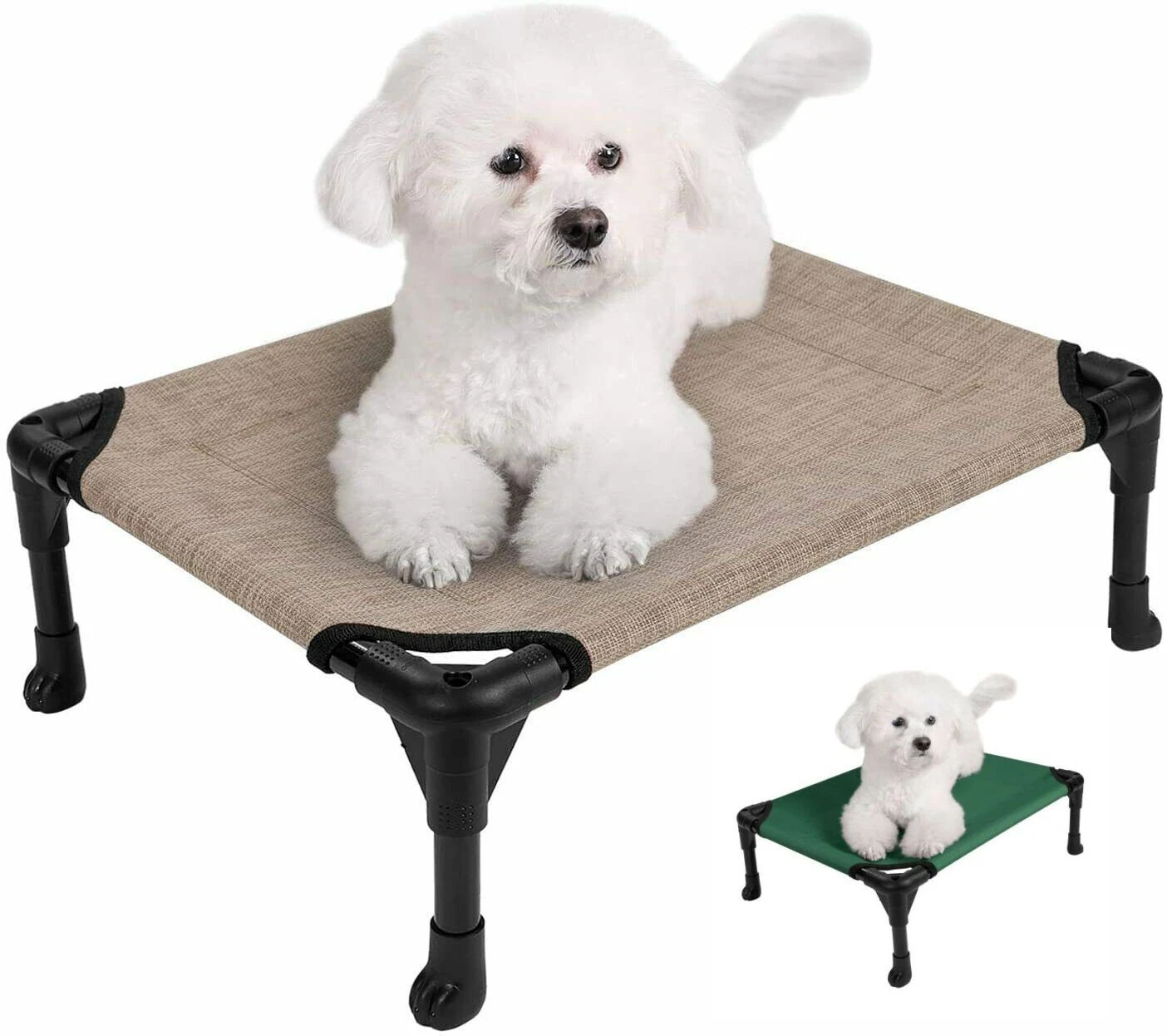 Veehoo Cooling Elevated Dog Bed Cat Bed Portable Raised Pet Breathable Mesh
Opens in a new window or
