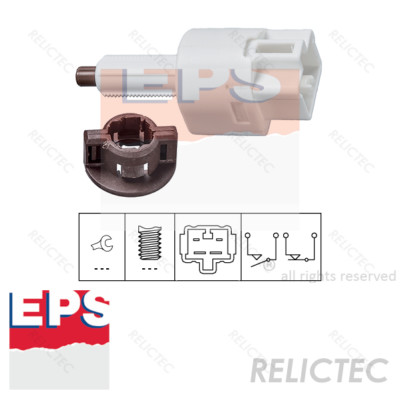 Metzger interruptor de luz de freno citroen peugeot Fiat