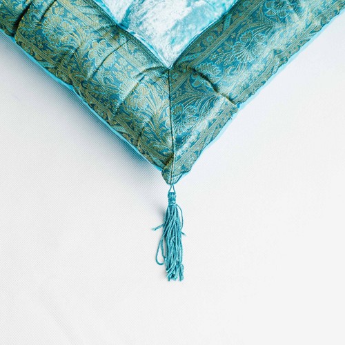 Indische Sitzpuff Sitzkissen Bodenkissen Yogakissen Orientalisches Kissen Indien - Bild 70 von 85