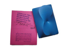 Quadro originale firmato Giuseppe amadio MARCO LODOLA Bruno Bani Paola Romano 