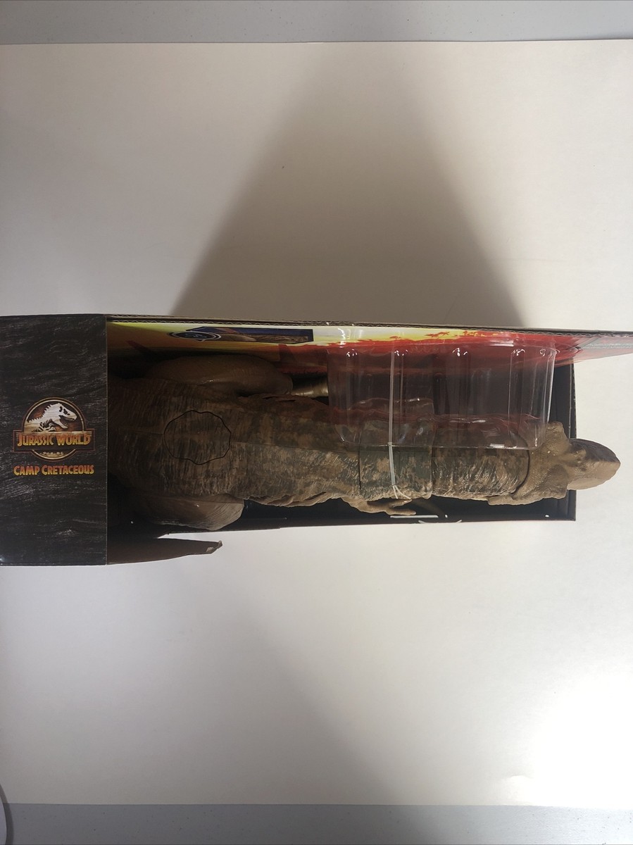 Mattel - Jurassic World Extreme Damage Tyrannosaurus Rex Toy