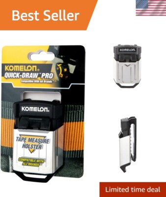 Quick Draw Pro Tape Measure Holder - Secure & Durable Tool Holster for Jobs