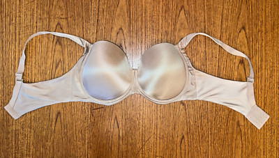 Soma, Stunning Support Smooth Full Coverage Seamless T-Shirt Bra Beige, Sz 40DDD