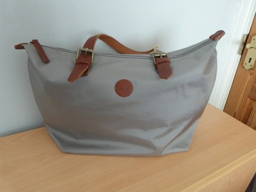 Ladies Silver Grey TIMBERLAND Tote Bag 