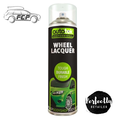 AutoTek ALUSCHEIBE Klarlack Sprühfarbe robust langlebig 500ml