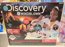 Discovery MINDBLOWN Ultimate Science Kit 3-in-1, 17-Pc Experiment Ages 8