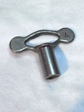 Vintage Clock Winding Radiator KEY A