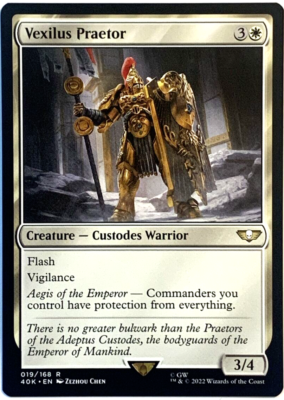 MTG Vexilus Praetor Warhammer 40,000 019/168 NM