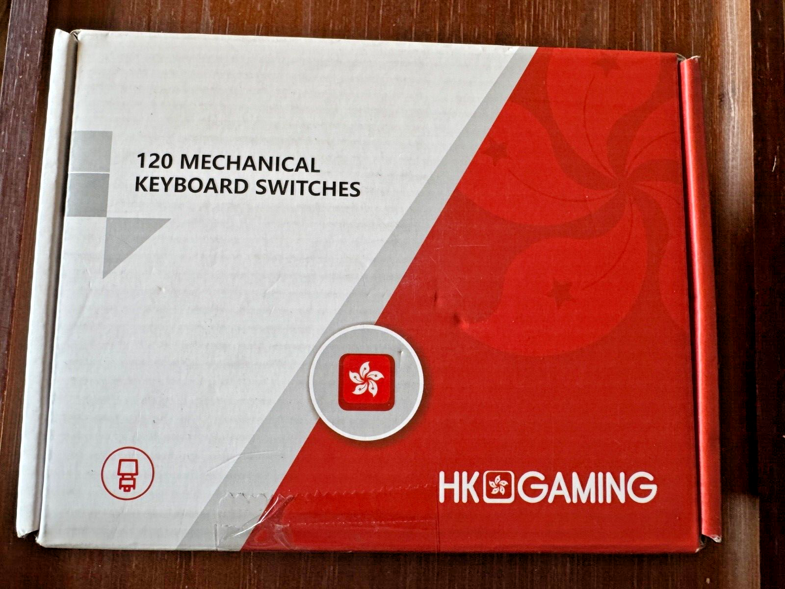 HK Gaming Mechanical Keyboard 120 Switches -MS 1 -Blue Linear 72cN -SEALED BAG-image