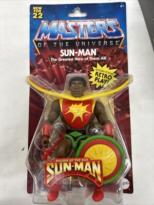 Mattel Masters of the Universe 5.5 inch Sun-Man Action Figure - HDR90
