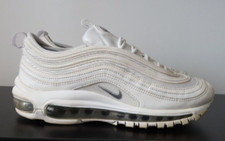 Womens Nike Air Max 97 White Wol Grey Trainers - UK 5