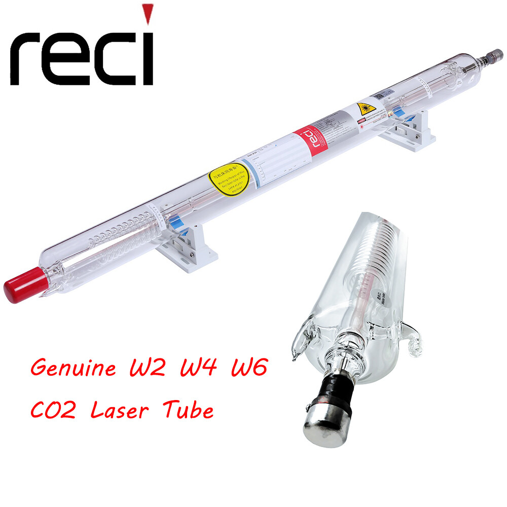 RECI CO2 Laser Tube – W2 W4 W6 – Water Cooled For Engraver Cutter