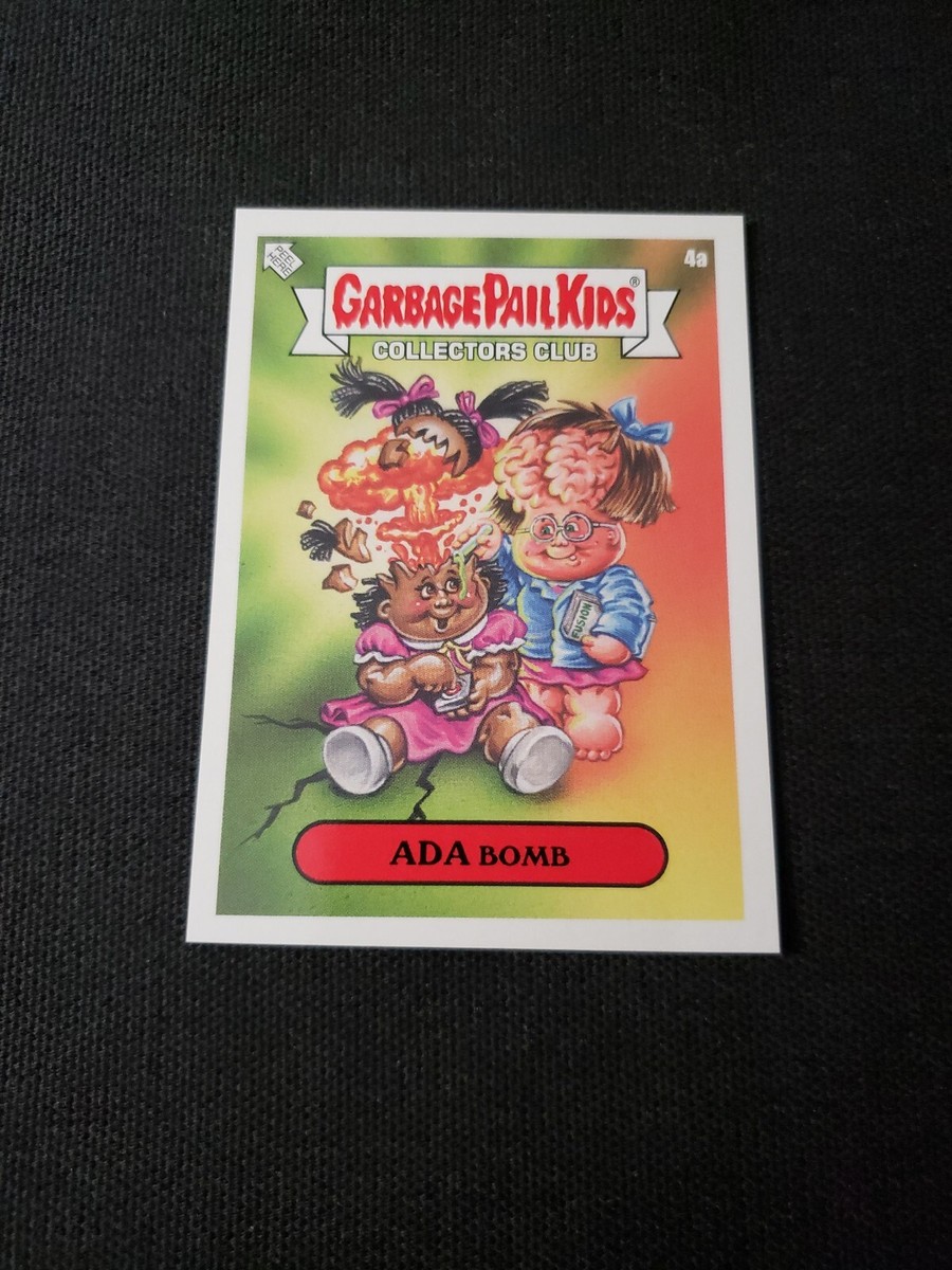 ADA BOMB Garbage Pail Kids 2021 Rare Topps GPK Collector's Club