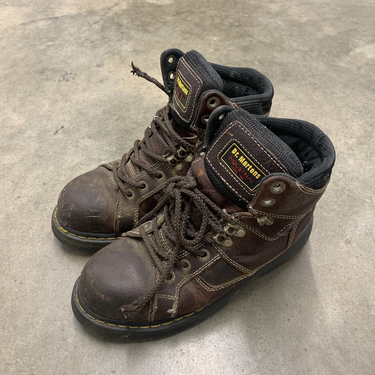 Dr. Martens Ironbridge Men\'s 9 women 10 Steel Toe Boots Brown Leather Dr. Martens Workwear Steel Toe Boots for Men for Sale - Shop  main image 3