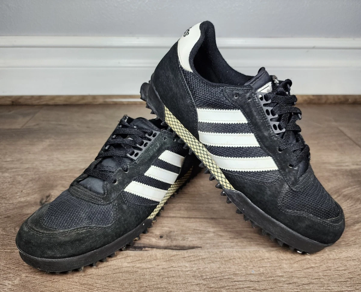 Vintage Adidas Marathon TR 80's - Black/White Sneakers Trainers - Size: 9.5  | eBay