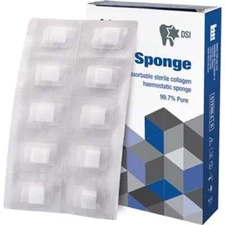 DSI DSI-32 Absorbable Hemostaic Gelatin Sponges 10mmX10mmX10mm 32/Pk