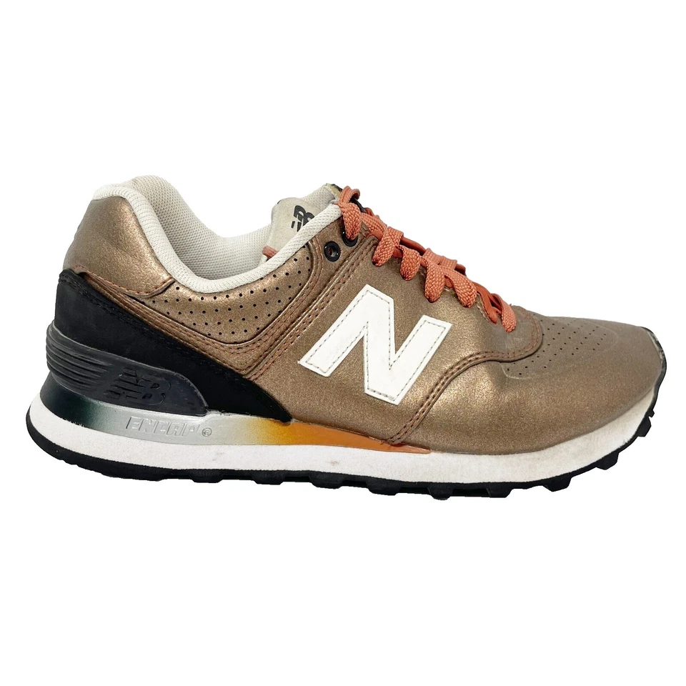 New Balance 574 Brown Athletic Shoes for Women