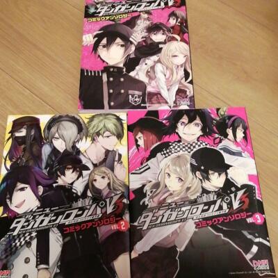 Danganronpa V3 Killing Harmony Comic Anthology vol 1-3 Complete Set
