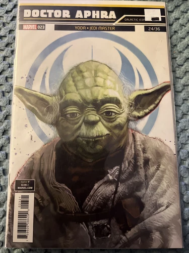 Star Wars Doctor Aphra #23 Cover B Variant Rod Reis YODA Galactic Icon Cover